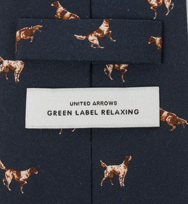 UNITED ARROWS green label relaxing「GLR 8.0cm モチーフ2 ITALY ネクタイ」|ネクタイ・蝶ネクタイ|