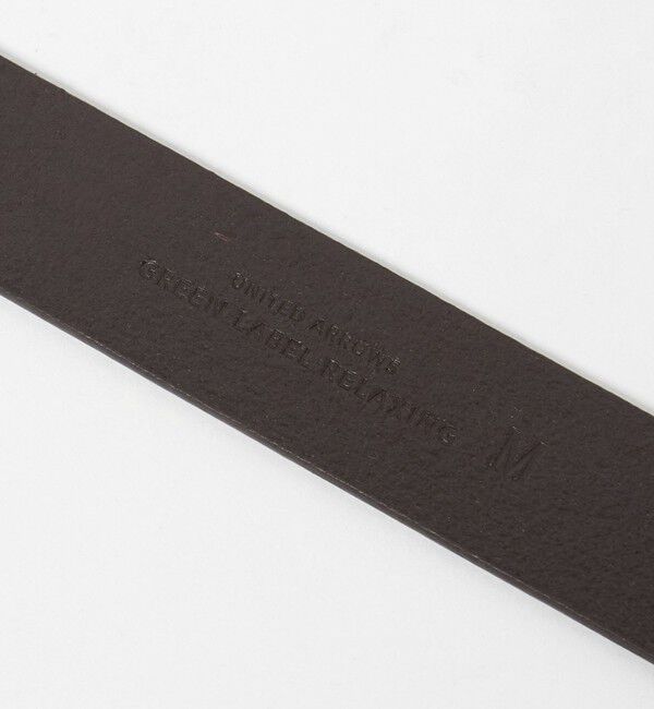 UNITED ARROWS green label relaxing「GLR レザー スクエア 30 ベルト」|ベルト|