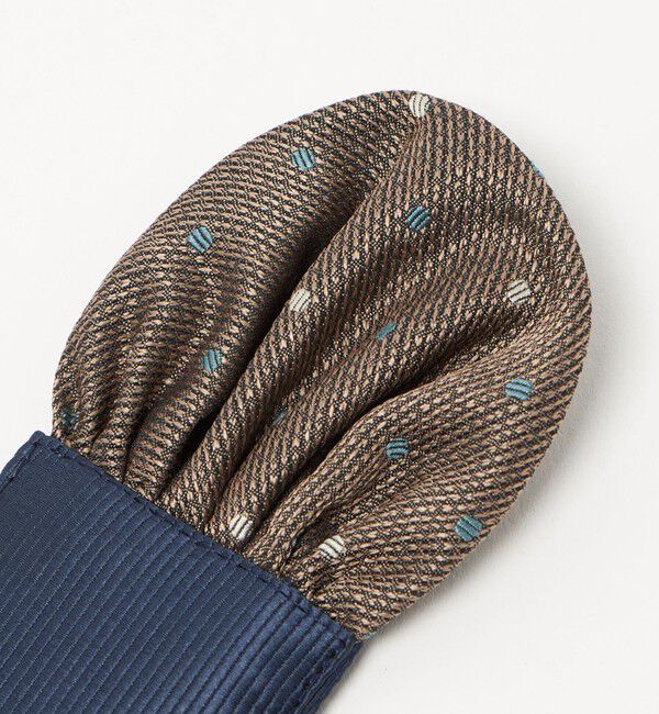 UNITED ARROWS green label relaxing「ネクタイ チーフ セット（ドット） / キッズ 手洗い可能」|ネクタイ・蝶ネクタイ|