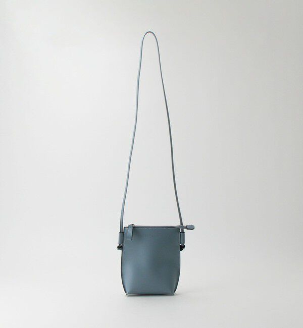 BEAUTY&YOUTH UNITED ARROWS「フォルム ジッパー ポーチ/バッグ」|ショルダー・メッセンジャー|LT.BLUE