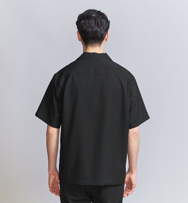 BEAUTY&YOUTH UNITED ARROWS「【WEB限定 WARDROBE SMART】 Reflax オープンカラー シャツ」|シャツ・ブラウス|