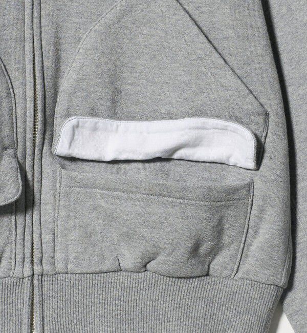 ATTISESSION「＜ATTISESSION＞ヴィンテージライク スウェット フーディー トップス」|パーカー|