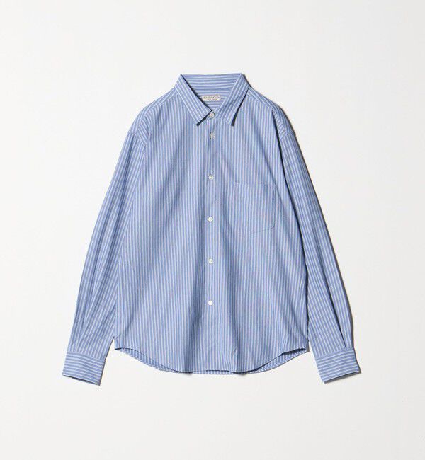 BEAUTY&YOUTH UNITED ARROWS「クイック ストレッチ ストライプ レギュラー シャツ SLIM型」|シャツ・ブラウス|