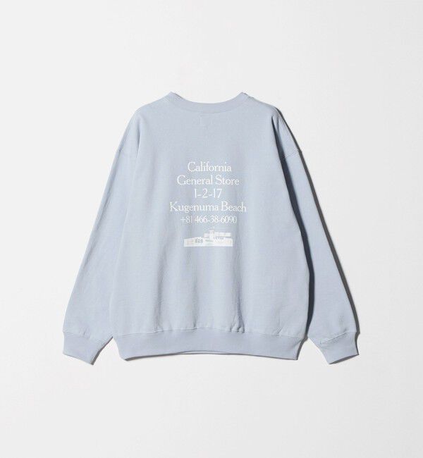 California General Store「＜CGS.＞オーガニックコットン ストア プリント スウェット」|スウェット・ジャージ|