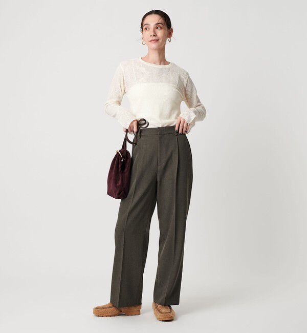 BEAUTY&YOUTH UNITED ARROWS「レースカフス ロングスリーブ カットソー」|Tシャツ・カットソー|