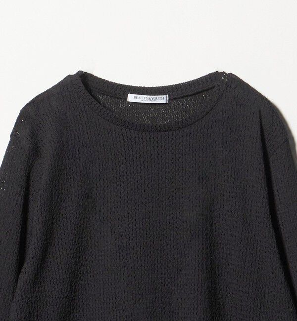 BEAUTY&YOUTH UNITED ARROWS「レースカフス ロングスリーブ カットソー」|Tシャツ・カットソー|