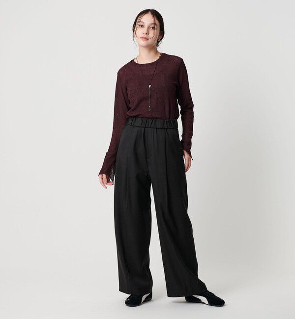 BEAUTY&YOUTH UNITED ARROWS「レースカフス ロングスリーブ カットソー」|Tシャツ・カットソー|