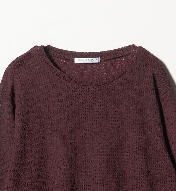 BEAUTY&YOUTH UNITED ARROWS「レースカフス ロングスリーブ カットソー」|Tシャツ・カットソー|