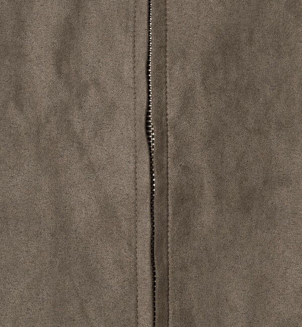 BEAUTY&YOUTH UNITED ARROWS「【WEB限定 WARDROBE SMART】スエードライク ジップ ブルゾン」|ブルゾン・スタジャン|