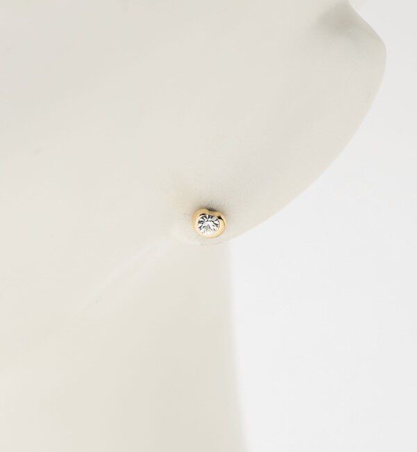 BEAUTY&YOUTH UNITED ARROWS「ビーンズ ガラス ミニ ピアス」|ピアス|