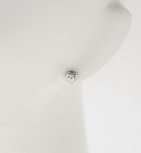 BEAUTY&YOUTH UNITED ARROWS「ビーンズ ガラス ミニ ピアス」|ピアス|