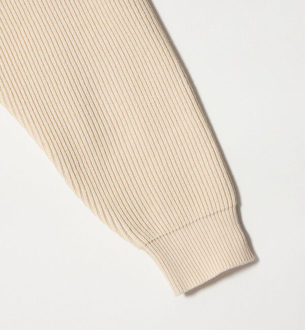 STEVEN ALAN「＜Steven Alan＞ T/C 9G アゼ ハーフジップ ドライバーズ ニット」|ニット・セーター|