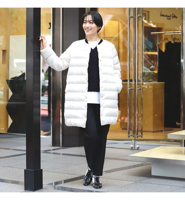 Demi-Luxe BEAMS 「【WEB限定】raditional Weatherwear / ARKLEY LONG ダウン」|ダッフルコート|