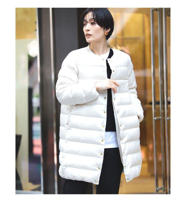 Demi-Luxe BEAMS 「【WEB限定】raditional Weatherwear / ARKLEY LONG ダウン」|ダッフルコート|