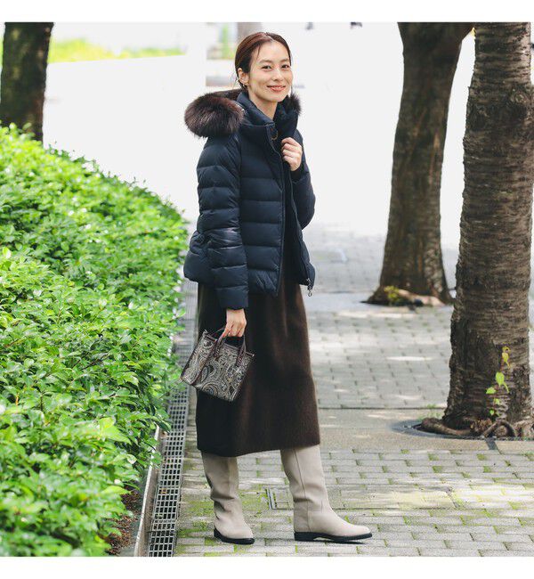 Demi-Luxe BEAMS 「TATRAS &times; Demi-Luxe BEAMS / 別注 KOSAVA セイル ファー ダウンジャケット」|ブルゾン・スタジャン|