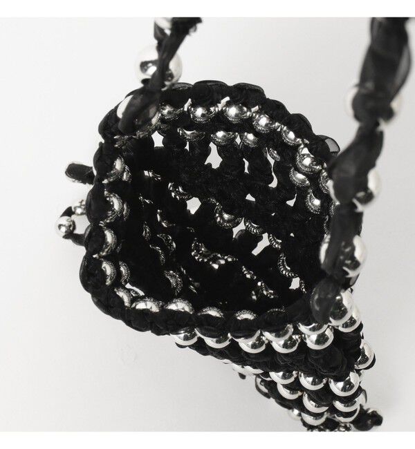 Ray BEAMS 「【別注】Casselini / チュール ビーズ ミニ ショルダー」|その他|