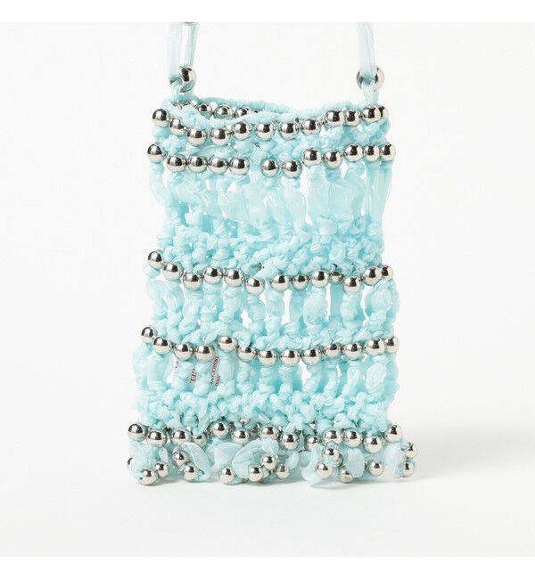 Ray BEAMS 「【別注】Casselini / チュール ビーズ ミニ ショルダー」|その他|