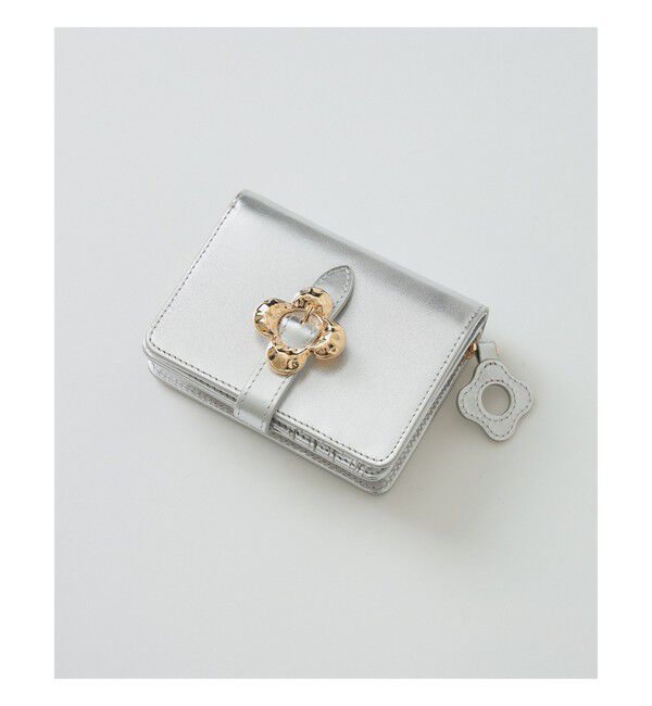 Ray BEAMS 「【WEB限定】Hashibami / 花バックル ウォレット」|財布|