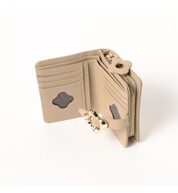 Ray BEAMS 「【WEB限定】Hashibami / 花バックル ウォレット」|財布|