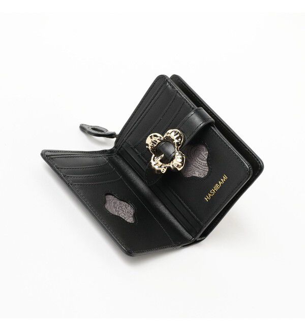 Ray BEAMS 「【WEB限定】Hashibami / 花バックル ウォレット」|財布|