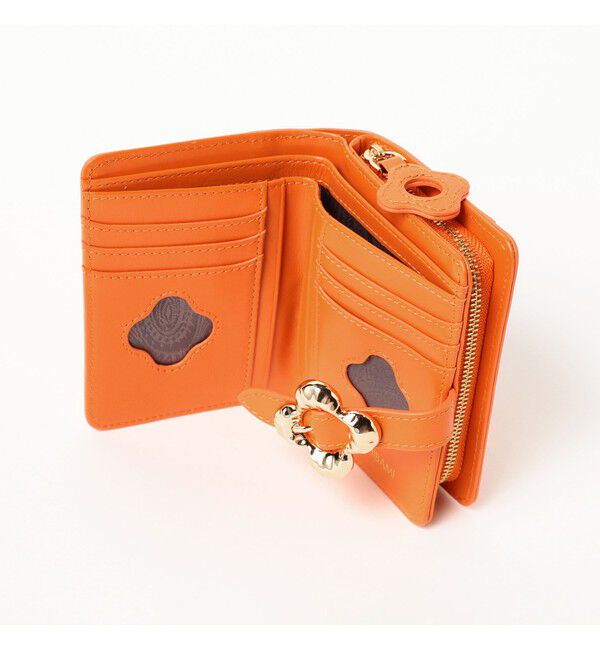 Ray BEAMS 「【WEB限定】Hashibami / 花バックル ウォレット」|財布|