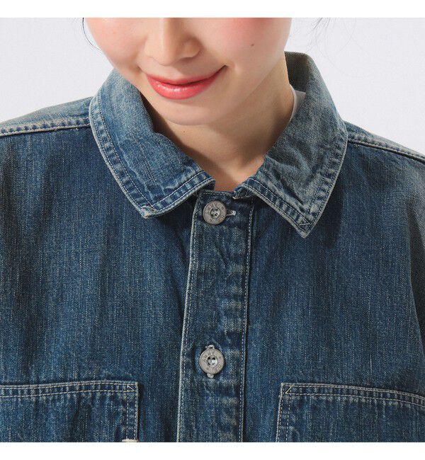 BEAMSBOY「【別注】BUZZ RICKSON&rsquo;s / USED DENIM PULLOVER」|ブルゾン・スタジャン|