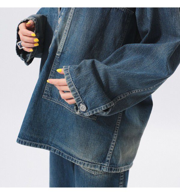 BEAMSBOY「【別注】BUZZ RICKSON&rsquo;s / USED DENIM PULLOVER」|ブルゾン・スタジャン|