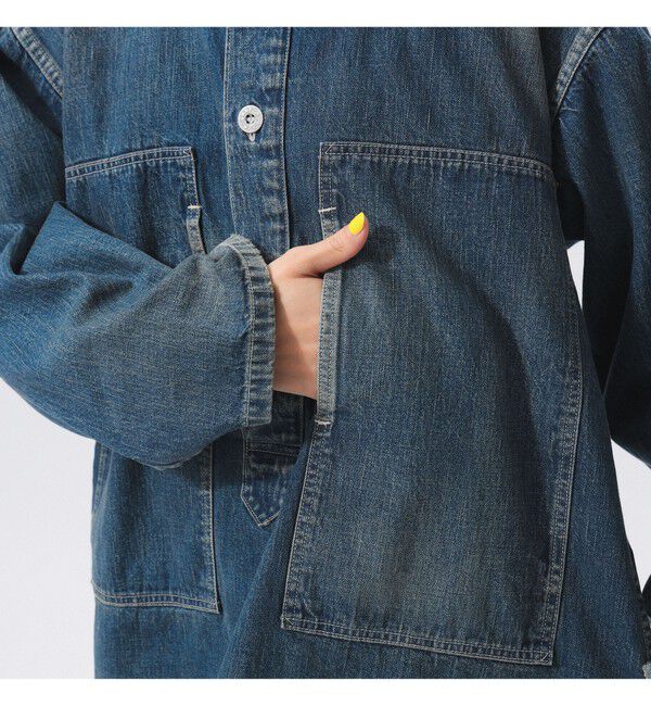 BEAMSBOY「【別注】BUZZ RICKSON&rsquo;s / USED DENIM PULLOVER」|ブルゾン・スタジャン|