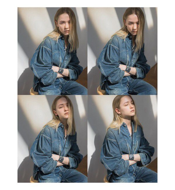 BEAMSBOY「【別注】BUZZ RICKSON&rsquo;s / USED DENIM PULLOVER」|ブルゾン・スタジャン|