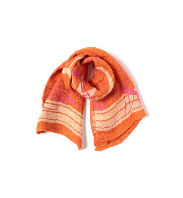 Demi-Luxe BEAMS 「manipuri / フィッシュ リネン ストール」|ストール|