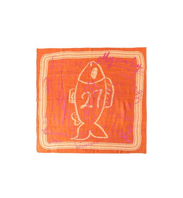 Demi-Luxe BEAMS 「manipuri / フィッシュ リネン ストール」|ストール|