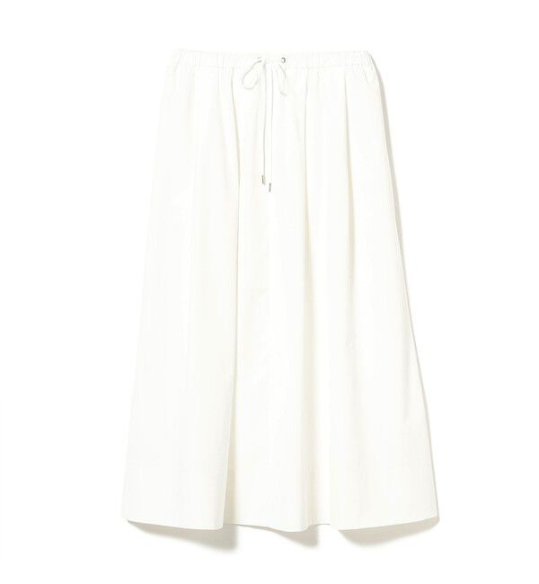 Demi-Luxe BEAMS 「ドローコード タフタ スカート」|スカート|OFF_WHITE