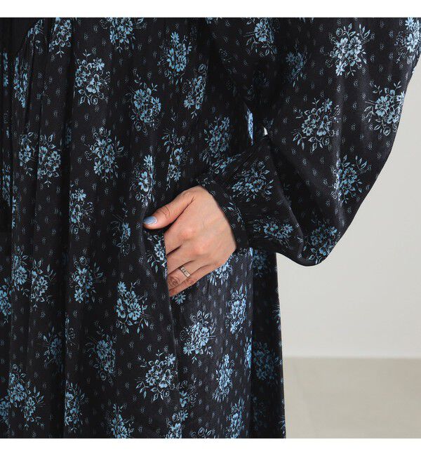 Demi-Luxe BEAMS 「ne Quittez pas / ポピープリント ヨーク ワンピース」|ワンピース|