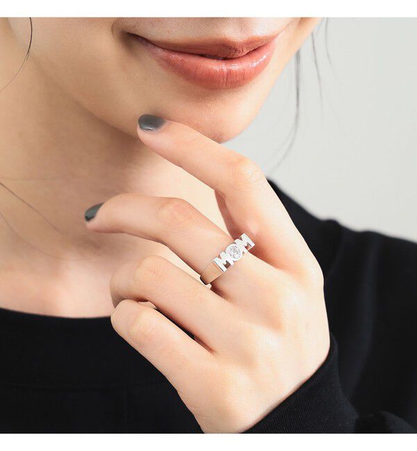 Demi-Luxe BEAMS 「MARIA BLACK / Mom Royal リング シルバー」|その他|SILVER