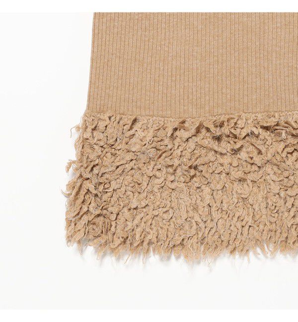 Ray BEAMS 「RBS / フリンジ キリカエ ニット スカート」|スカート|