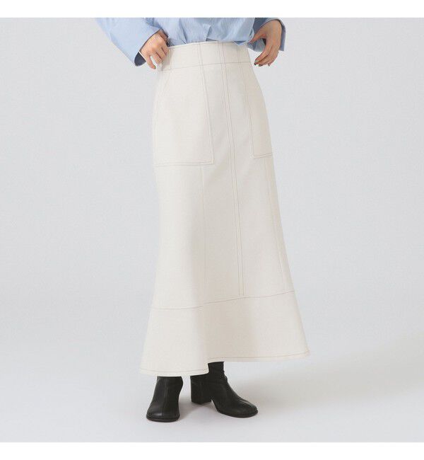 Ray BEAMS 「ステッチ マーメイド スカート」|スカート|