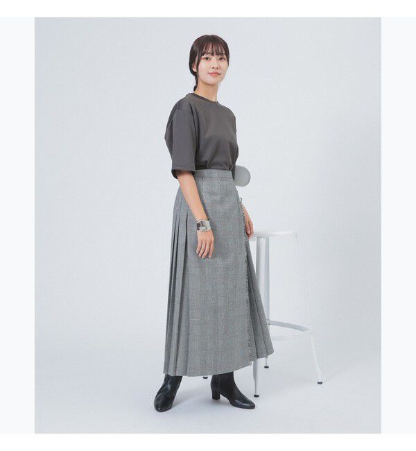 Demi-Luxe BEAMS 「ポンチ ハーフスリーブ Tシャツ」|Tシャツ・カットソー|