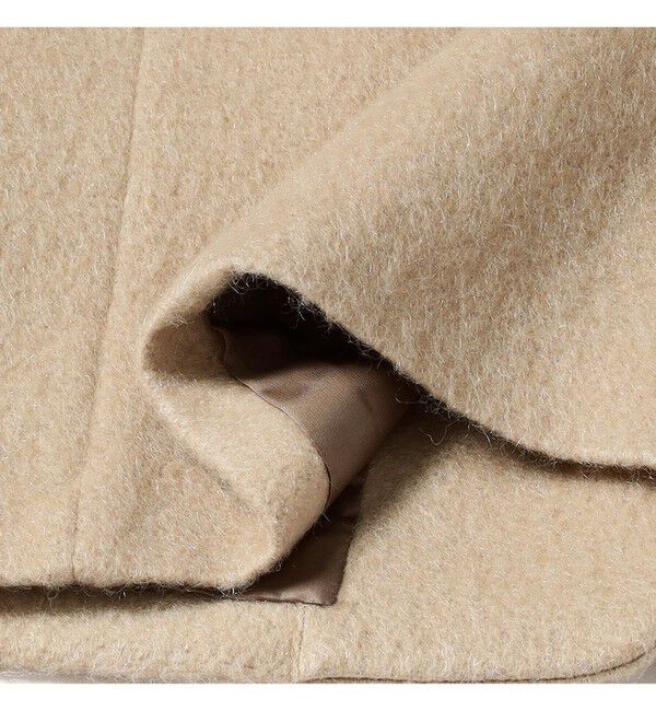 Demi-Luxe BEAMS 「モヘヤループ シャギー ジャケット」|ダッフルコート|