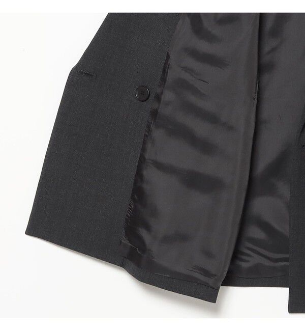 Demi-Luxe BEAMS 「ダブルクロス ロング ジャケット」|ダッフルコート|