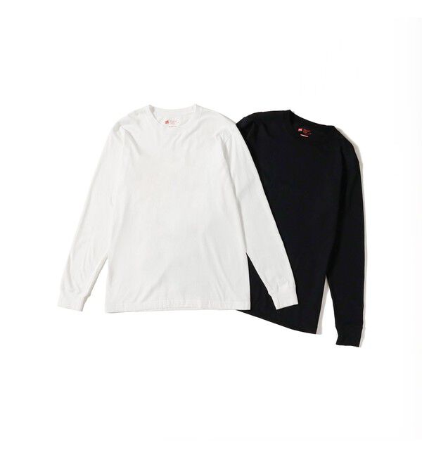 BEAMS「【別注】Hanes / Japan Fit Long Sleeve T-shirts 2 Pieces」|インナー|