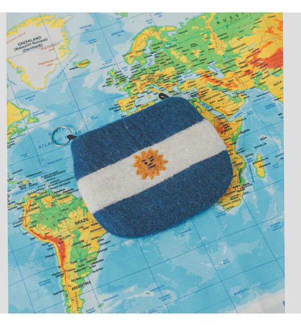 BEAMS「ワールド ポーチ」|ポーチ|ARGENTINA