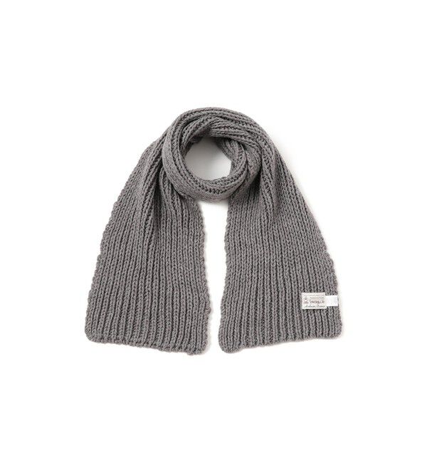 BEAMS PLUS「INVERALLAN / Rib Scarf 3G」|マフラー|NICKEL
