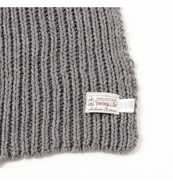BEAMS PLUS「INVERALLAN / Rib Scarf 3G」|マフラー|