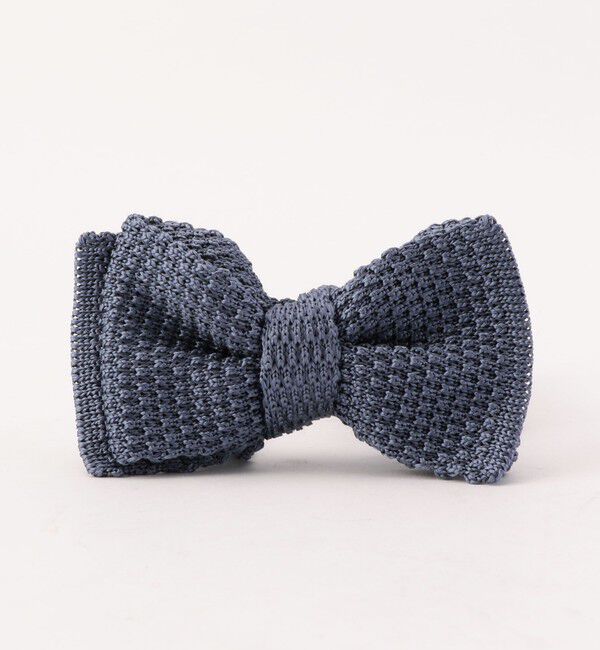 SHIPS「SHIPS: CANEPAファブリック ニット 蝶ネクタイ」|ネクタイ・蝶ネクタイ|ロイヤルブルー