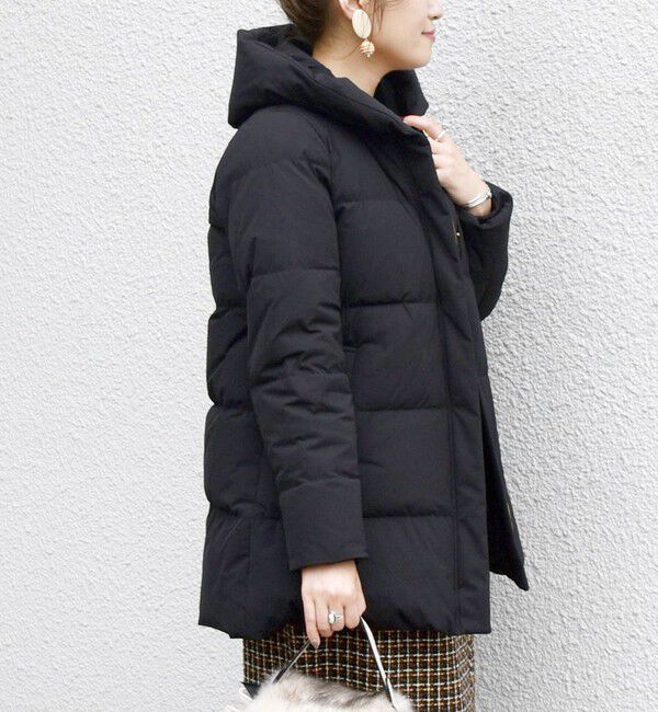 SHIPS for women「*〈手洗い可能〉ショールカラー ミディ ダウン ◇」|その他|