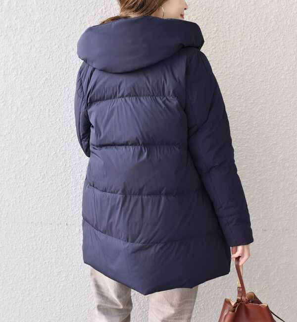 SHIPS for women「*〈手洗い可能〉ショールカラー ミディ ダウン ◇」|その他|