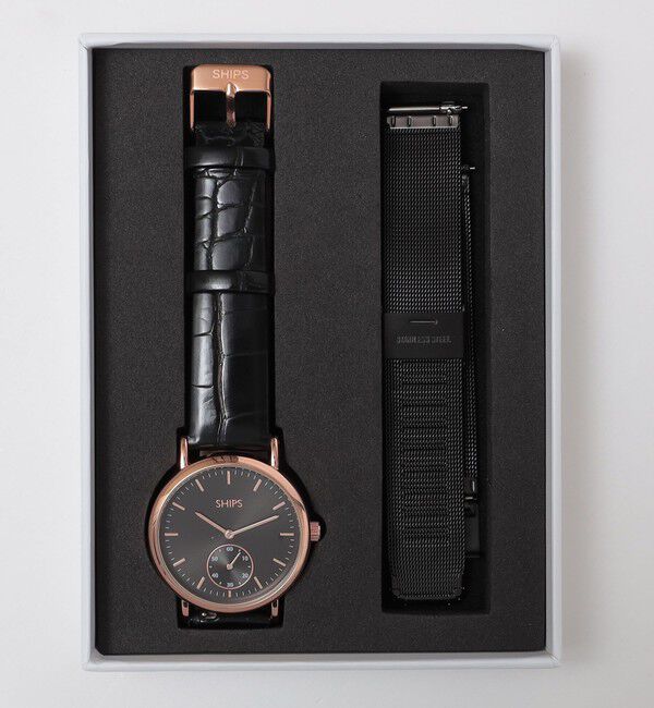 SHIPS「【WEB限定】SHIPS: ビジネス / ミリタリー 2WAY ベルト ウォッチ (腕時計)」|腕時計|