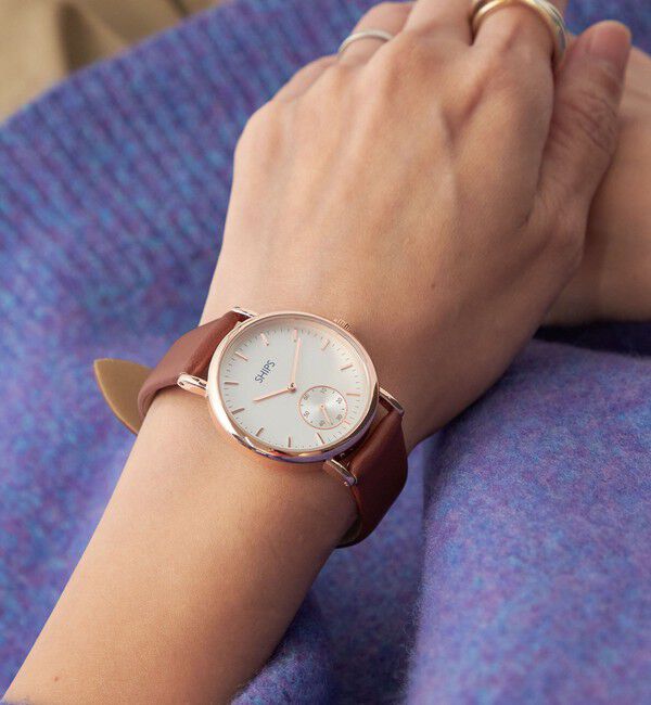 SHIPS「【WEB限定】SHIPS: ビジネス / ミリタリー 2WAY ベルト ウォッチ (腕時計)」|腕時計|