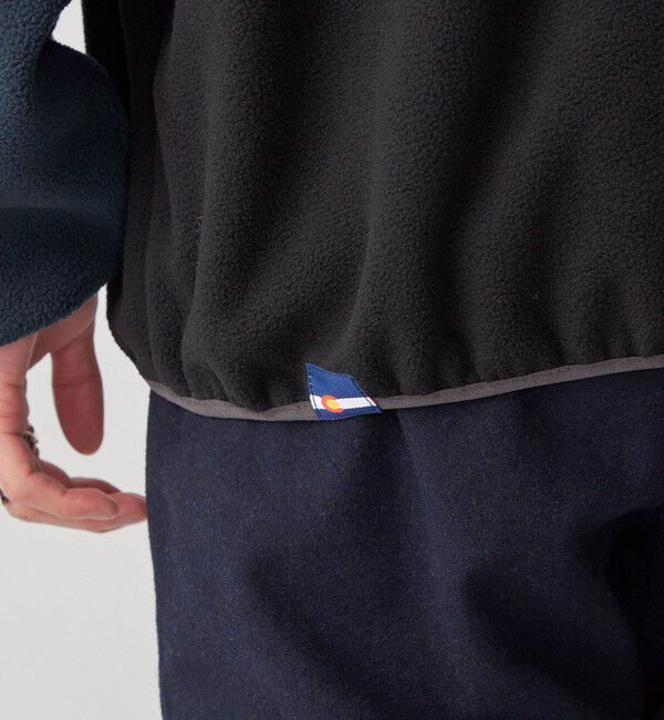 SHIPS「*【SHIPS別注】MADDEN: 2トーン ハーフジップ フリース プルオーバー」|プルオーバー|