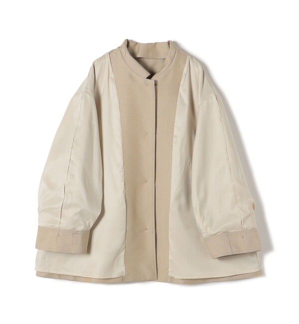 SHIPS for women「T/C ツイル ステンカラー ショート コート ◇」|ステンカラーコート|